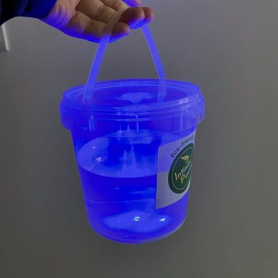 Barril Balde de plástico balde limpo 1L 2L 3L 4L 5L Impressão