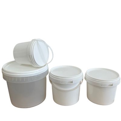 500ml-5L Popcorn Plastic Bucket Container for Epoxy Recycle e 1,0 a 2,5 mm de espessura