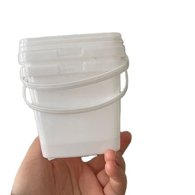 1Balde de plástico de espessura de 0,0 a 2,5 mm com tampa e alças para embalagens personalizadas