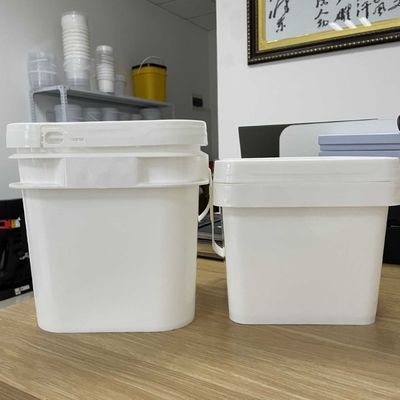 Personalize o seu balde de plástico 3L/4L/5L/6L/8L/10L com tecnologia avançada de tampa hermética