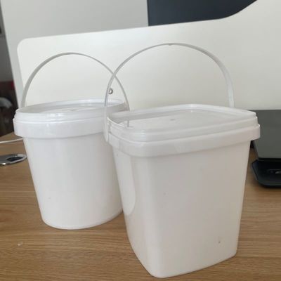Personalize o seu balde de plástico 3L/4L/5L/6L/8L/10L com tecnologia avançada de tampa hermética