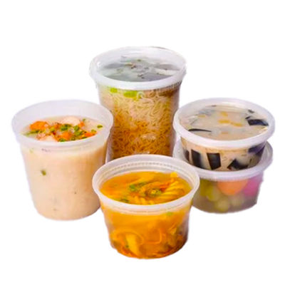 Balde de plástico de qualidade alimentar personalizado para sopa de arroz e doces personalizado para atender às suas necessidades