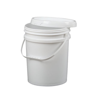 5 kg e 10 kg recipiente de tinta de balde de plástico com tampa para embalagens de alimentos para animais de estimação