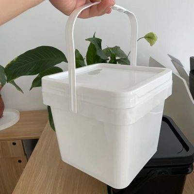 Container de plástico quadrado personalizado para armazenamento e transporte de produtos químicos
