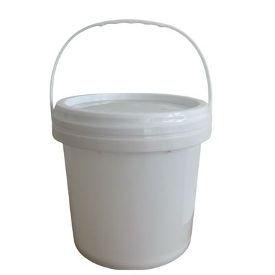 Balde de recipiente de ferramentas de 4L com tampa feita de polipropileno/HDPE e plástico de qualidade alimentar