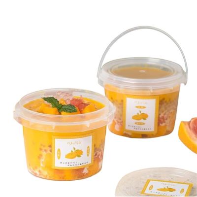 Container Tubs Round Food Grade Bucket com tampa e amostra gratuita oferecida