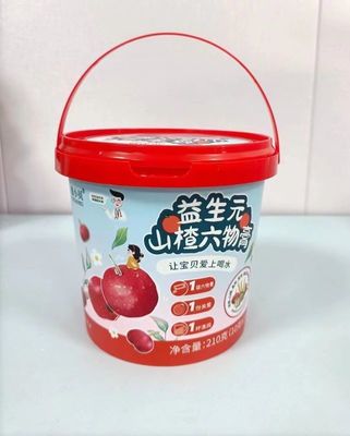 Container Tubs Round Food Grade Bucket com tampa e amostra gratuita oferecida