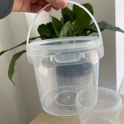 Container Tubs Round Food Grade Bucket com tampa e amostra gratuita oferecida