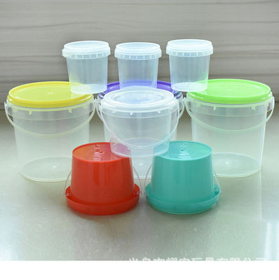 Polipropileno/HDPE 500ml/750ml/1L recipiente de qualidade alimentar impresso claro