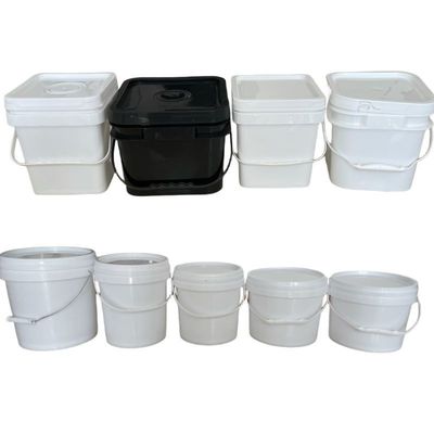 Container de plástico quadrado de 20L com certificação GAP/ISO/FDA e design personalizável