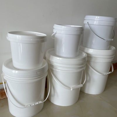 Balde de composto de 20L/25L com alça metálica e tela de seda de impressão/transferência de calor/IML