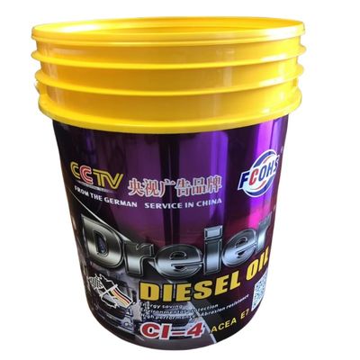 15L 18L 20L 25L balde de plástico com teste de pilha Certificado balde de tinta de água personalizar sim