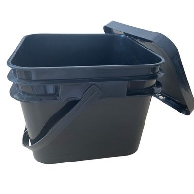 Balde de plástico certificado GAP/ISO/FDA com 4 lados