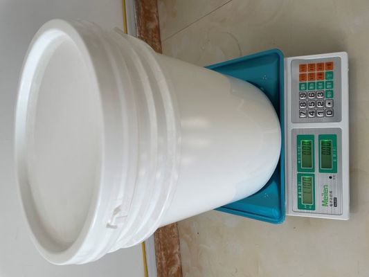 Personalize seus recipientes de alimentos com balde de plástico de 5 galões e tampa de 20 litros