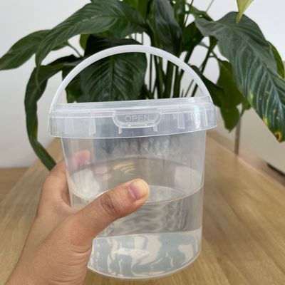 Reservatório de plástico personalizado à prova de vazamento 4L 5L 8L 10L 16L de alimentos com tampa