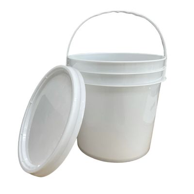 Polipropileno Custom Logo Impresso Baldes de Plástico 4L 5L 6L 8L com Personalização