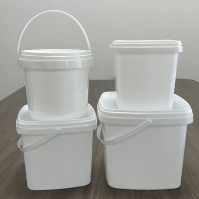 Customize Impressão de tela de seda/Transferência de calor/IML 2L 4L 5L 10L baldes com tampa