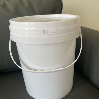 Balde de plástico de 6 litros com tampa personalizado e certificado pela GAP/ISO/FDA a partir de balde de plástico