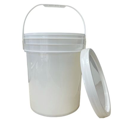 2L 5L 8L 10L 15L balde redondo ferramenta de balde de plástico de impressão grito de seda / transferência de calor / IML