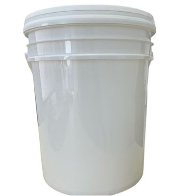Embalagens de alimentos recicláveis 5 kg 20 kg Balde de plástico com tampa e alça metálica