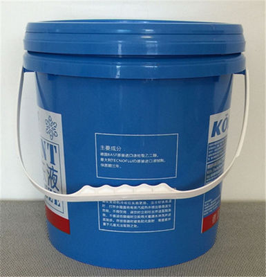 Polipropileno à prova de vazamento 1L 3L 5L 10L 16L Balde com tampa Balde de plástico durável