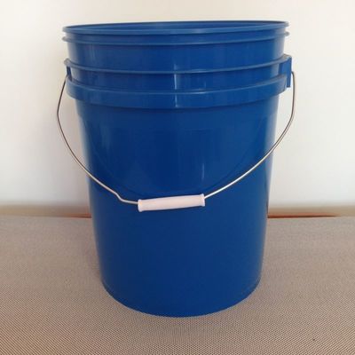 1.0 a 2,5 mm Espessura 5 galões Balde com tampa de cachimbo e método de impressão de serigrafia
