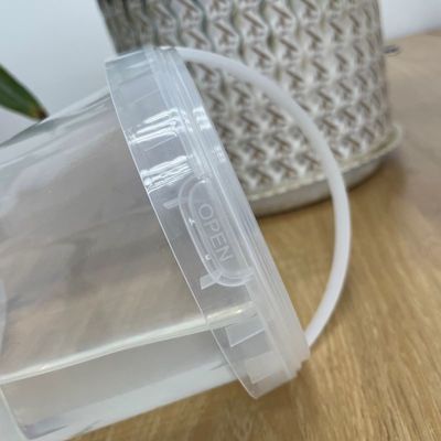 Personalize sua experiência de lanche com vasos de pipoca de balde de comida de fácil abertura