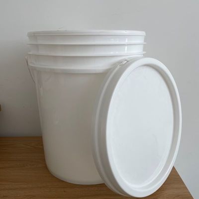 Balde azul de plástico HDPE de 5 e 6,5 galões com certificado GAP/ISO/FDA