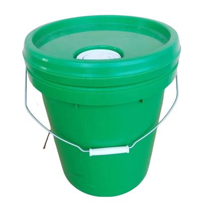 Personalizar PP HDPE plástico à prova de adulteração balde de plástico de 5 galões 6 galões com tampa