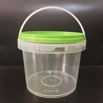 Prova de vazamento e personalização versátil Yogurt Cheese Bucket em balde de plástico com tampas