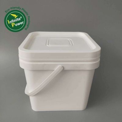 Embalagem de frutas secas para animais de estimação Balde personalizado 2L 3L 4L 5L 6L 8L 10L Balde de plástico