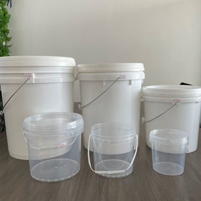recipiente de gelado balde de plástico de qualidade alimentar com tampa e alça espessura de 1,0 a 2,5 mm