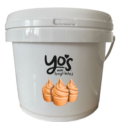 Balde de plástico HDPE transparente 3L 5L 8L recipiente de alimentos com espessura de 1,0-2,5 MM