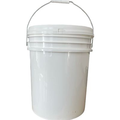 Customize balde de plástico balde de tinta de plástico transparente para aplicações de qualidade alimentar