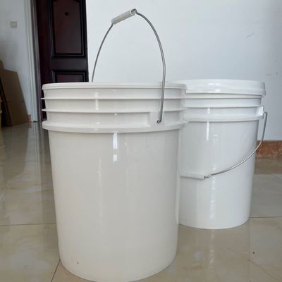 Customize balde de plástico balde de tinta de plástico transparente para aplicações de qualidade alimentar