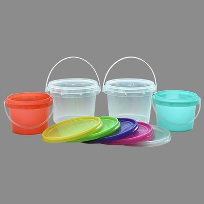 300 ml 500 ml 750 ml baldes de plástico personalizados com tampa para iogurte gelado alho pasta e molho