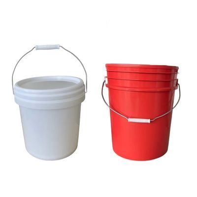 Customize 1-25L balde de plástico com tampa e manuseio Solução de armazenamento anti-impacto durável