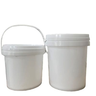 Customize 1-25L balde de plástico com tampa e manuseio Solução de armazenamento anti-impacto durável