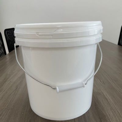 Grau Alimentar Vazio 5 galões Balde 4 galões 15 litros balde de plástico com tampa Custom LOGO