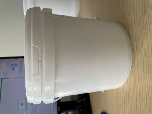 Química 1.5L/2L/3L/5L/10L/20L/25L/40L Balde retangular de plástico com tampa e alça