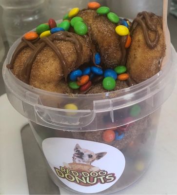 1.0-2.5 MM espessura 48oz 1.5L Mini Donut Bucket feito de polipropileno para impressão OEM
