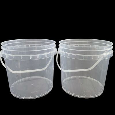 Reservatórios para armazenamento de alimentos em baldes Tubos de plástico para todos os fins com tampa e impressão IML