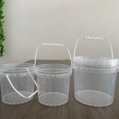 Container de balde de lanches de polipropileno para armazenar alimentos e doces