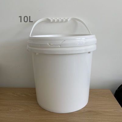 10 litros de balde de plástico impresso IML Solução de embalagem durável e personalizável