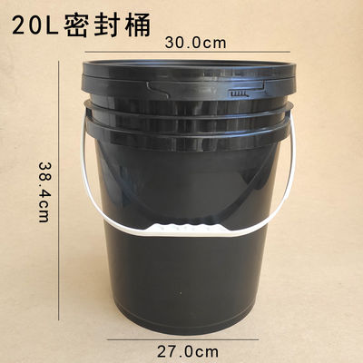 5L 10L 20L balde de plástico com tampa de bocal Material HDPE personalizar
