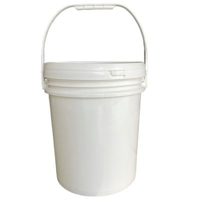 Grau Alimentar 4 galões 5 galões recipiente de plástico 15L 20L balde de plástico com tampa