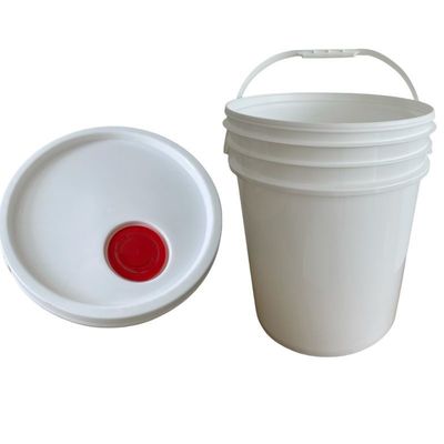 5 Gal Embalagens de plástico de qualidade alimentar com alça de metal De espessura personalizada 1,0 a 2,5 mm