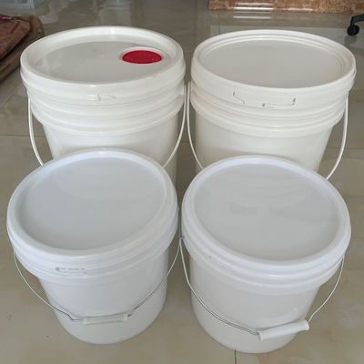 5 Gal Embalagens de plástico de qualidade alimentar com alça de metal De espessura personalizada 1,0 a 2,5 mm