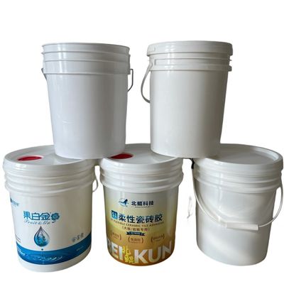 Resina Epoxy Paint Balde de plástico 5 galões Tamanho com certificado GAP/ISO/FDA e prova de vazamento