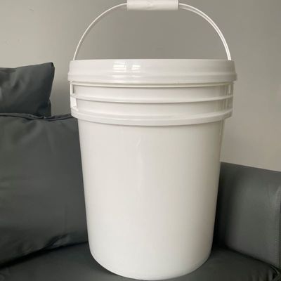 Resina Epoxy Paint Balde de plástico 5 galões Tamanho com certificado GAP/ISO/FDA e prova de vazamento